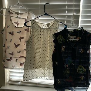 J crew / loft bundle of business professional shirts